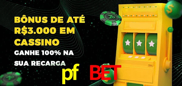 pf bet melhor bônus de depósito